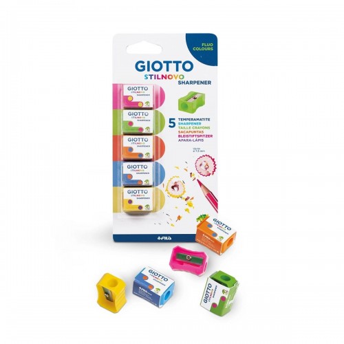 "Giotto"   Набор точилок STILNOVO 5 шт в блистере F24200