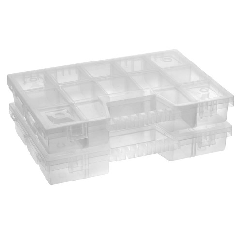 "Gamma"   Коробка  для шв. принадл.   OM-010   пластик   35.5  x 31  x 6 см  СК/Распродажа бордовый