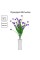 Искусственное растение "Blumentag"   ATJ-01   Растение искусственное "Орхидея-Мотылек"   28 см  5 х  1 шт. 01