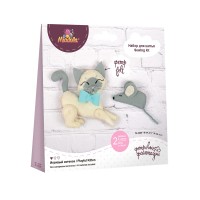Набор для шитья "Miadolla"   TF-0307   Игривый котенок   "Miadolla"   TF-0307   Игривый котенок