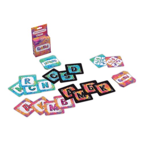 Игра настольная "Эврикус"   "Буквы"   BG-11042 .