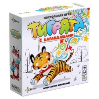 Игра настольная "Эврикус"   "Тигрята с карандашами"   BG-17043 .