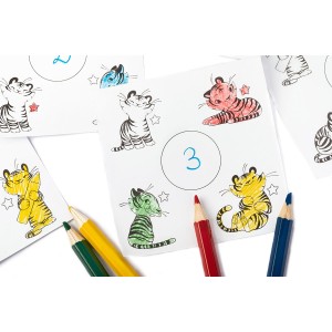 Игра настольная "Эврикус"   "Тигрята с карандашами"   BG-17043 .