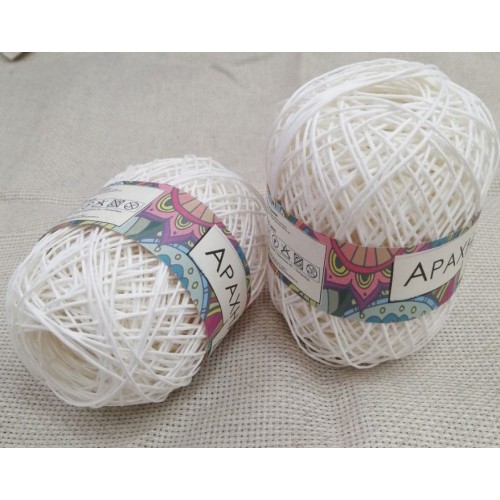 Пряжа ARACHNA "Twiggy"   100\% целлюлоза   5 шт. х  50 г ± 5 г  80 м ± 6 м №05 св.желтый