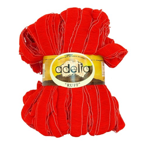 Пряжа ADELIA "RUFF"   100\% акрил   2 шт. х  150 г  60 м ± 3 м  СК/Распродажа №03 серый