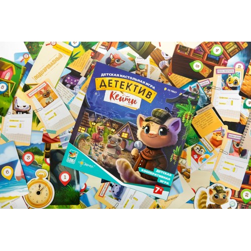 Игра настольная "Эврикус"   "Детектив Кейти"   PG-17361 .