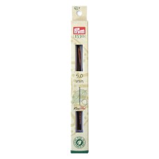 Для вязания "PRYM"   223724   крючок тунисский съемный "Natural"   береза  d 5.0 мм  в картонной упаковке с европодвесом .