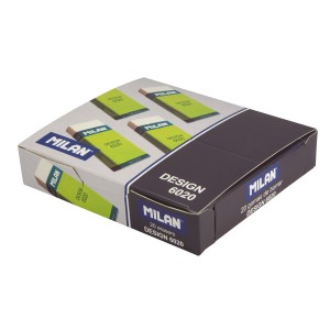 "Milan"   Ластик для рисования nata Design 6020   6,1 х 2,1 х 1,1 см  20 шт. CPM6020