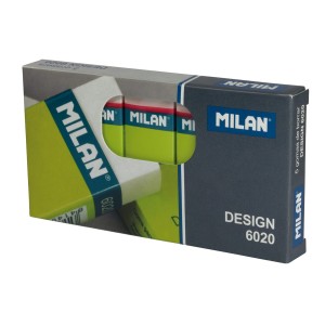 "Milan"   Ластик для рисования nata Design 6020   6,1 х 2,1 х 1,1 см  20 шт. CPM6020