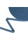 Лента киперная   10 мм  TCT-10   50 м джинс/denim blue