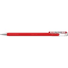 "Pentel"   Ручка гелевая с супер укрывистыми чернилами Mattehop  d 1 мм K110-VBX цвет чернил: красный