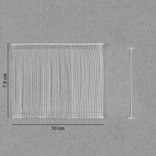 Держатели этикеток к эт.пист.   TPS-01   "Micron"   5000 шт  в картонной упаковке 75 мм прозрачный