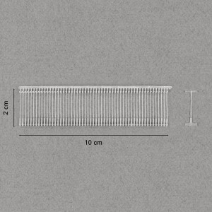 Держатели этикеток к эт.пист.   TPS-01   "Micron"   5000 шт  в картонной упаковке 20 мм прозрачный