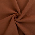 Ткань Gamma Ворсовое трикотажное полотно Флис двусторонний ФАСОВКА FG-005N 100\% полиэстер 150 х 160 см коричневый/brown