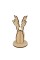Заготовка для декорирования "Mr. Carving"   КЛ-03   Подставка под яйцо   фанера   6  х 6 х  12 см зайчик