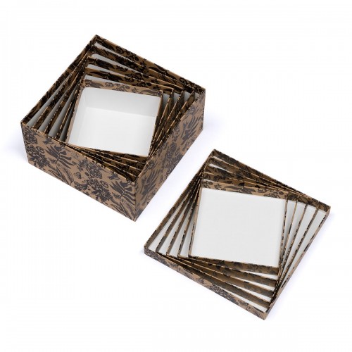 "Stilerra"   SBOX-SK1-5   Набор подарочных крафт-коробок   5 в 1  14  х 14  х 8 -  22  х 22  х 12 см 01 птицы