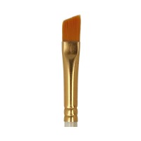 Кисть синтетика "Mr.Painter"   SBA 206-08   плоская со скосом   5 шт  короткая ручка №08