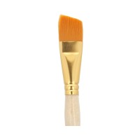 Кисть синтетика "Mr.Painter"   SBA 206-24   плоская со скосом   5 шт  короткая ручка №24