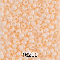 Бисер Чехия круглый 4   10/0   2.3 мм  500 г 16292 (Ф304) св.оранжевый