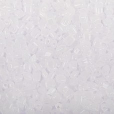 Бисер Чехия OBLONG   321-71001   3.5 мм  50 г 02090 прозрачный/белый