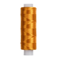 Нитки для вышивания "Gamma"   V150/2   100\% вискоза   10 x  183 м  200 я №3143 т.желтый