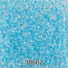 Бисер Чехия круглый 5   10/0   2.3 мм  500 г 38662 (Ф434) св.лазурный