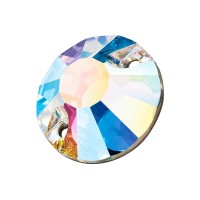 Страз "PRECIOSA"   438-61-613   Crystal AB   10 мм  стекло   12 шт  в пакете перламутр (crystal AB)