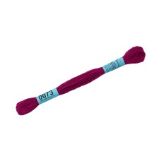 Нитки для вышивания "Gamma"    мулине  ( 0001-0206 )  100\% хлопок   24 x  8 м №0073 лиловый