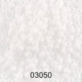 Бисер Чехия круглый 2 10/0 2.3 мм 500 г 03050 (Ф090) белый