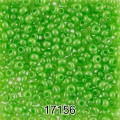 Бисер Чехия круглый 1 10/0 2.3 мм 500 г 17156 (Ф016) зеленый