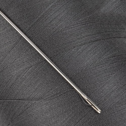 Швейные нитки (полиэстер) 40/2   "Nitka"  ( 301-400 )  4570 м №339 серый