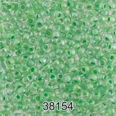 Бисер Чехия круглый 1   10/0   2.3 мм  500 г 38154 (Ф511) св.бирюзовый