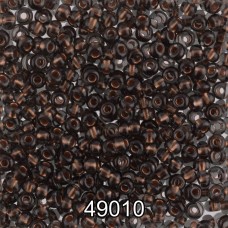 Бисер Чехия круглый 1   10/0   2.3 мм  500 г 49010 (Ф534)  коричневый