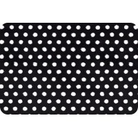 "PEPPY"   Плюш   SWISS DOT CUDDLE   ФАСОВКА   48 x 48 см  440 г/кв.м ± 5   100\% полиэстер black/snow