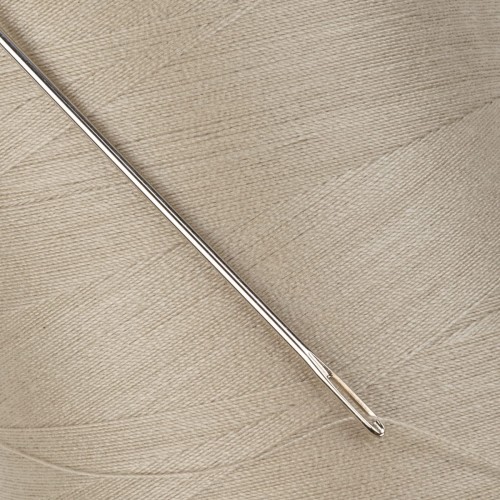 Швейные нитки (полиэстер) 40/2   "Nitka"  ( 301-400 )  4570 м №353 бежевый