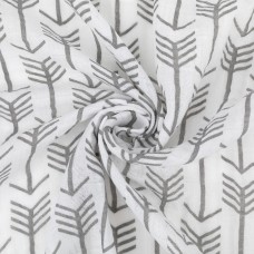 Ткань "PEPPY"   Ткань муслиновая   ФАСОВКА   EMBRACE   100\% хлопок   100 х  125 см  Shannon Fabrics premier archer graphite