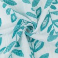 Ткань PEPPY Ткань муслиновая ФАСОВКА EMBRACE 100\% хлопок 100 х 125 см Shannon Fabrics stem to stem teal