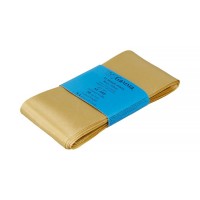 Лента атласная 50 мм ( 2 ")  "Gamma"   AL-50P   ФАСОВКА   5 x  5.4 м №148 горчичный