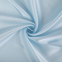 Ткань PSS-001   Poly satin   ФАСОВКА   100 г/кв.м ± 5 г/кв.м  100 х  145 см  95\% полиэстер, 5\% спандекс №17 бл.голубой