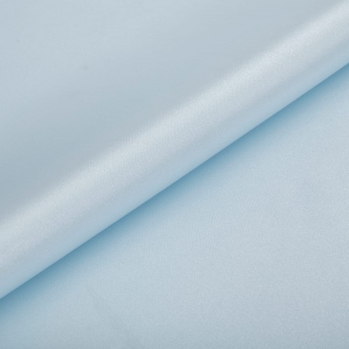 Ткань PSS-001   Poly satin   ФАСОВКА   100 г/кв.м ± 5 г/кв.м  100 х  145 см  95\% полиэстер, 5\% спандекс №17 бл.голубой