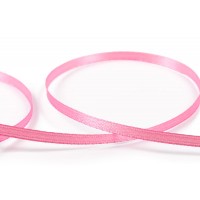 Лента атласная 3 мм ( 1/8 ")  "Gamma"   AL-3P   двухстор.   91.4 м №045 св-лиловый