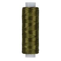 Нитки для вышивания "Gamma"   V150/2   100\% вискоза   10 x  183 м  200 я №3261 т.оливковый