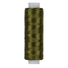 Нитки для вышивания "Gamma"   V150/2   100\% вискоза   10 x  183 м  200 я №3261 т.оливковый