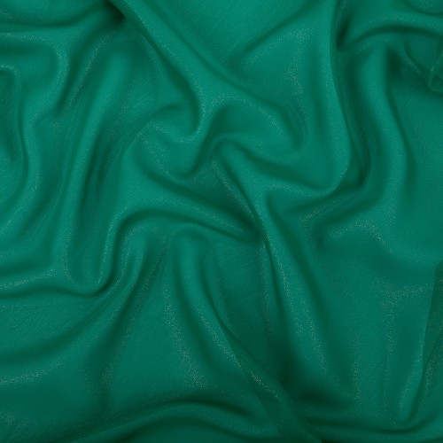 Ткань PC-04   Chiffon   60 г/кв.м ± 5 г/кв.м  147 см ± 2 см  100\% полиэстер №5 зеленый/золото
