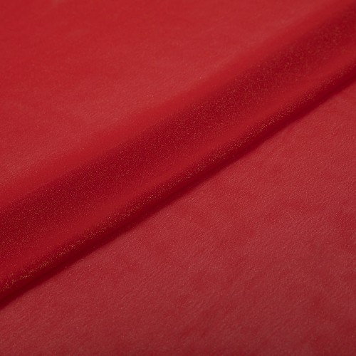 Ткань PC-04   Chiffon   60 г/кв.м ± 5 г/кв.м  147 см ± 2 см  100\% полиэстер №1 красный/золото