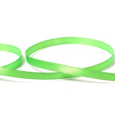 Лента атласная 6 мм ( 1/4 ")  "Gamma"   33 м ± 2 м №089 св-салатовый