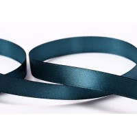 Лента атласная 12 мм ( 1/2 ")  "Gamma"   33 м ± 2 м №107 т-зеленый