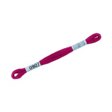 Нитки для вышивания "Gamma"    мулине  ( 0820-3070 )  100\% хлопок   24 x  8 м №0907 вишневый