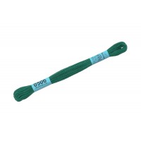 Нитки для вышивания "Gamma"    мулине  ( 0207-0819 )  100\% хлопок   24 x  8 м №0506 т-зеленый