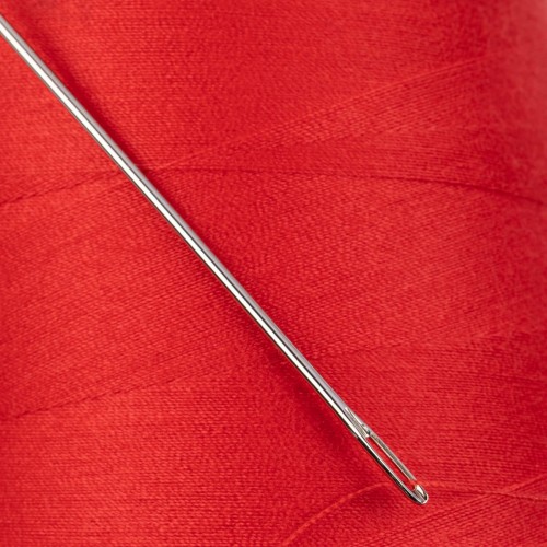 Швейные нитки (полиэстер) 40/2   "Nitka"  ( 101-200 )  4570 м №110 алый